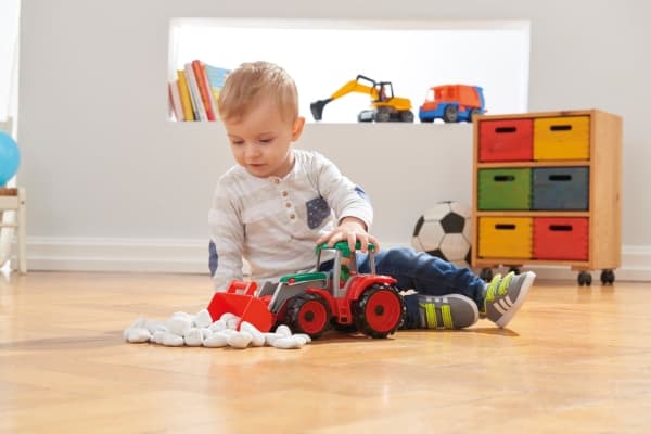 Lena TRUXX 04417, Traktor, 2 År, Plast, Svart, Grön, Grå, Röd