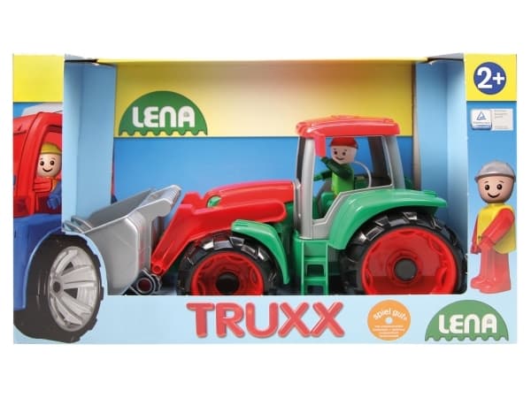 Lena TRUXX 04417, Traktor, 2 År, Plast, Svart, Grön, Grå, Röd