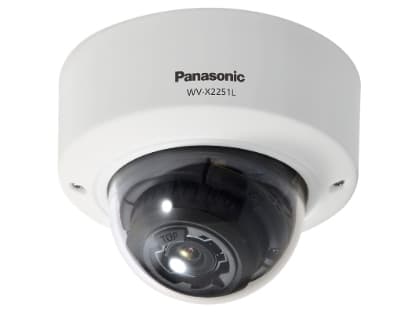Panasonic WV-X2251L, IP-sikkerhetskamera, Innendørs, Koblet med ledninger (ikke trådløs), Tysk, Engelsk, Spansk, Fransk, Italiensk, Japansk, Portugis Hvit
