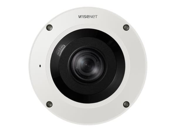 Hanwha Vision WiseNet X XNF-9010RV - Nettverksovervåkingskamera - kuppel - utendørs - hærverkssikker - farge (Dag og natt) - 12 MP - 3008 x 3008 - fa Hvit