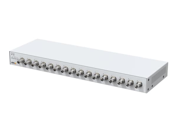 AXIS M7116 - Video server - 16 kanaler - kan monteres i rack Hvit