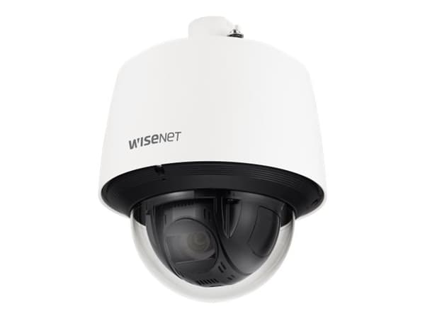 Hanwha Vision WiseNet Q QNP-6250H - Nätverksövervakningskamera - PLZ - färg (Dag&Natt) - 2 MP - 1920 x 1080 - 1080p - automatisk iris - motoriserad - Vit