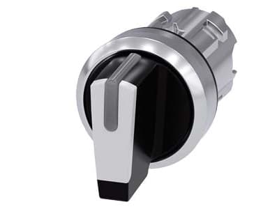 Siemens 3SU1052-2BM60-0AA0, Metall, Svart, Metallisk, 49 g, 103 mm, 40 mm, 143 mm