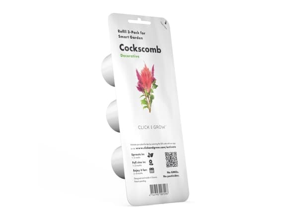 Click and Grow Smart Garden Refill 3-pack - Cockscomb
