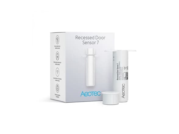 Aeotec Innfelt dørsensor 7, Z-Wave Plus V2 | AEOTEC | Innfelt dørsensor 7 | Z-Wave Plus V2 | Z-Wave | Hvit