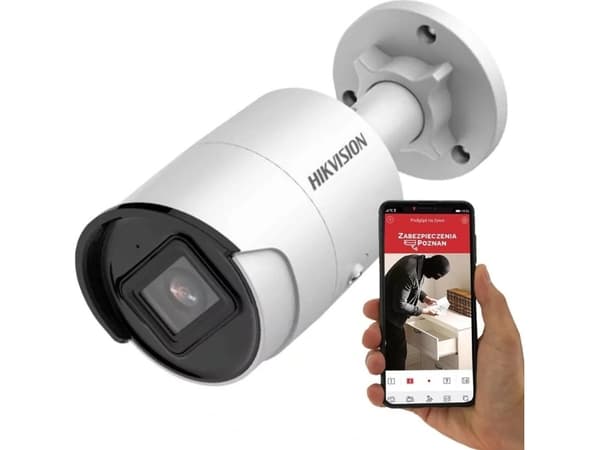 Hikvision Pro Series(EasyIP) DS-2CD2083G2-I - Nettverksovervåkingskamera - kule - støv-/vanntett - farge (Dag og natt) - 8 MP - 3840 x 2160 - 4K - M1