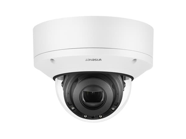 Hanwha Vision WiseNet X XND-6081RV - Nätverksövervakningskamera - kupol - färg (Dag&Natt) - 2 MP - 1920 x 1080 - automatisk iris - motoriserad - ljud