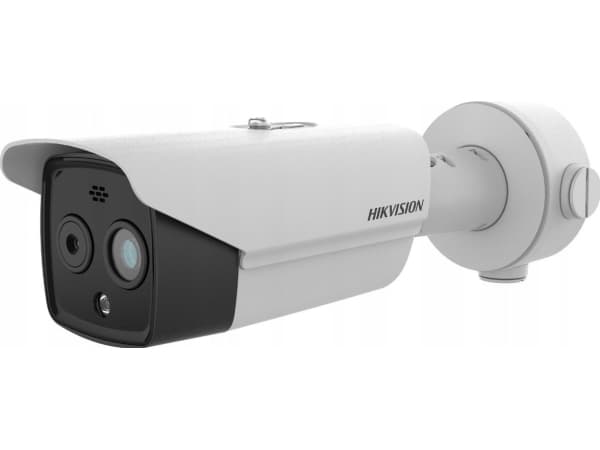 Hikvision HeatPro Series DS-2TD2628-10/QA - Termisk/nätverksövervakningskamera - kula - färg (Dag&Natt) - 2688 x 1520 (optical) / 256 x 192 (thermal)