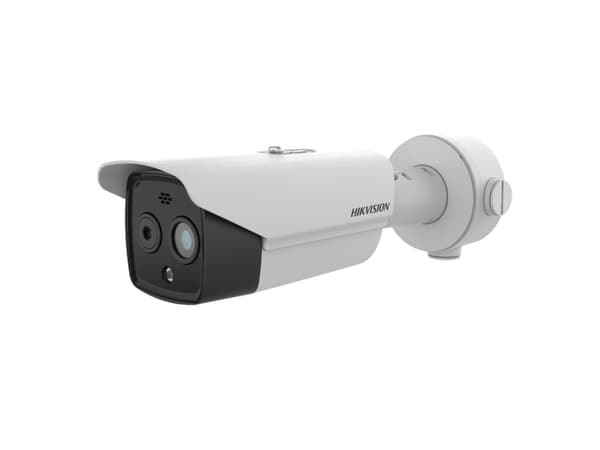 Hikvision HeatPro Series DS-2TD2628-10/QA - Termisk/nätverksövervakningskamera - kula - färg (Dag&Natt) - 2688 x 1520 (optical) / 256 x 192 (thermal)
