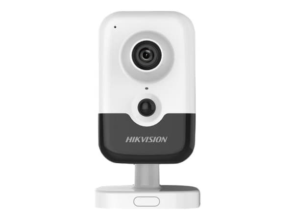 Hikvision EasyIP 2.0plus DS-2CD2443G2-I - Nettverksovervåkingskamera - cube - farge (Dag og natt) - 4 MP - 2688 x 1520 - M12-montering - fastfokal - Sort, Hvit