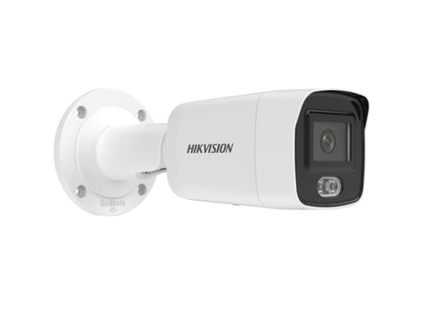 Hikvision Digital Technology DS-2CD3047G2-LS, IP-sikkerhetskamera, Utendørs, Koblet med ledninger (ikke trådløs), Tak/Vegg, Hvit, Kuppel