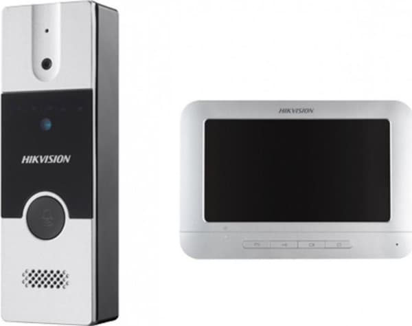 Hikvision DS-KIS202T - Videointerntelefonssystem - kablet (802.11n) LCD