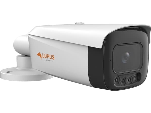 Lupus Electronics LE232, IP-säkerhetskamera, Utomhus, Kabel, Vägg, Svart, Vit, Bullet (shape)