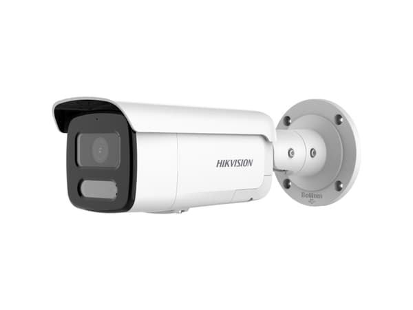 Hikvision Pro Series (All) DS-2CD2T47G2-LSU/SL - Nettverksovervåkingskamera - farge (Dag og natt) - fastfokal - H.264, H.265, H.265+ Hvit