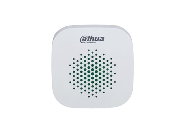 Dahua Technology ARA12-W2(868), Trådløs sirene, Innendørs, Akrylonitril-butadien-styren (ABS), Polykarbonat (PC), 1 m, 868 - 868.6 MHz, 105 dB