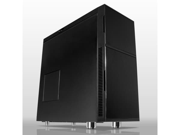 Nanoxia DS1, Midi Tower, PC, Svart, ATX, EATX, micro ATX, Mini-ITX, Stål, 18,5 cm