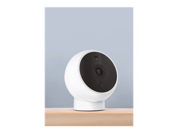 Xiaomi MI Camera 2K Magnetic Mount - Nätverksövervakningskamera - färg (Dag&Natt) - 2304 x 1296 - 2K, 1296p - ljud - trådlös - Wi-Fi - H.265 - DC 5 V