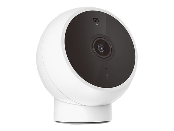 Xiaomi MI Camera 2K Magnetic Mount - Nätverksövervakningskamera - färg (Dag&Natt) - 2304 x 1296 - 2K, 1296p - ljud - trådlös - Wi-Fi - H.265 - DC 5 V Svart, Vit