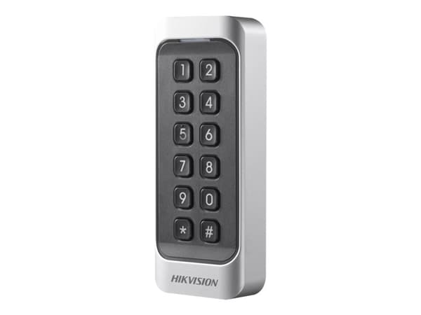 Hikvision Digital Technology DS-K1107AMK, Peruskulkukortinlukija, Käyttökoodin lukija, IP65