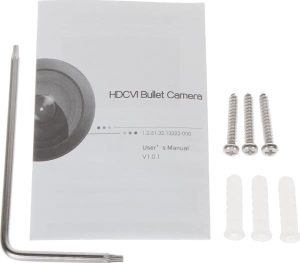 Dahua technology AHD, HD-CVI, HD-TVI, PAL CAMERA HAC-HFW2249T-I8-A-NI-0360B Full-Color - 1080p 3.6 & nbsp; mm DAHUA