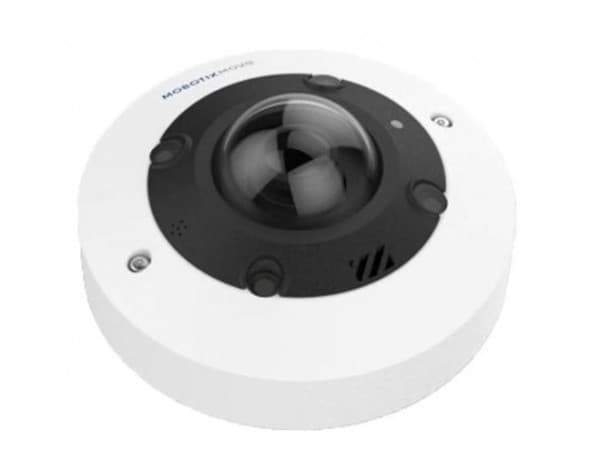 Mobotix Move, IP-sikkerhetskamera, Inne & Ute, Koblet med ledninger (ikke trådløs), 95000 timer, Tak, Sort, Hvit