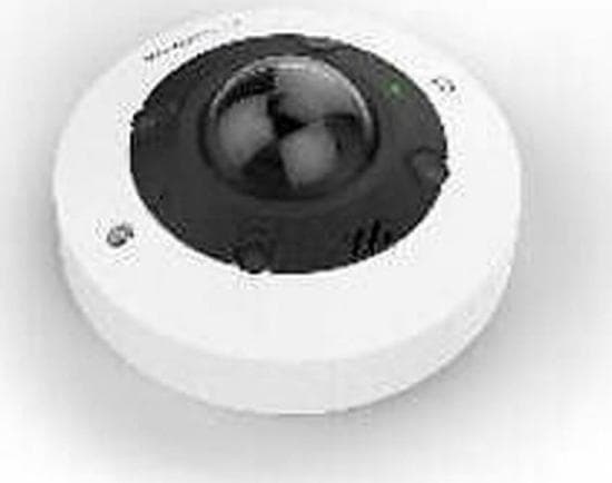 Mobotix Move, IP-sikkerhetskamera, Inne & Ute, Koblet med ledninger (ikke trådløs), 95000 timer, Tak, Sort, Hvit