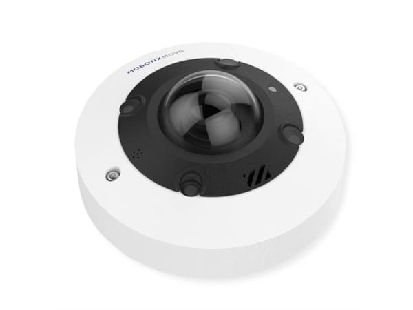 Mobotix Move, IP-sikkerhetskamera, Inne & Ute, Koblet med ledninger (ikke trådløs), 95000 timer, Tak, Sort, Hvit
