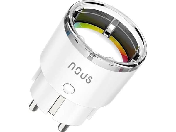 NOUS A1T smart plug Tasmota 1s 16A/mätning/Tasmota förinstallerad