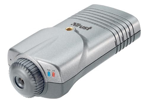 Trust Remote Surveillance Camera NW-7100 - Nätverksövervakningskamera - färg - 640 x 480 - LAN 10/100 - AVI