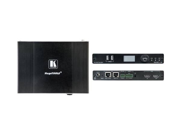 Kramer Electronics KDS-DEC7, 4096 x 2160 pixlar, Svart, 24 V, 5 A, 189 mm, 145 mm