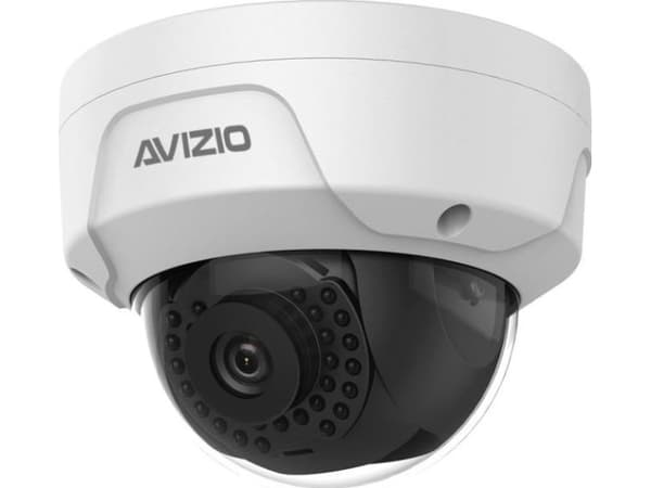 AVIZIO AV-IPMK20S, IP-sikkerhetskamera, Inne & Ute, Koblet med ledninger (ikke trådløs), Tak/Vegg, Hvit, Kuppel