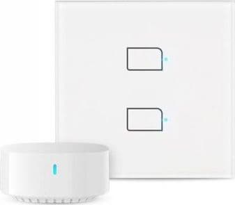 TC3-EU-2 BroadLink Wi-Fi Smart Light Switch (2-channel - set with Hub S3)