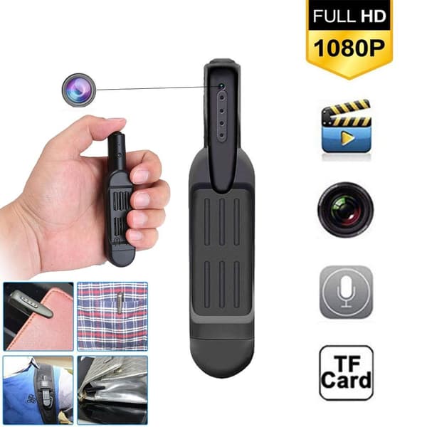 Dold Bodycam / Spionkamera / Bröstfickskamera T189 Full HD 1080P