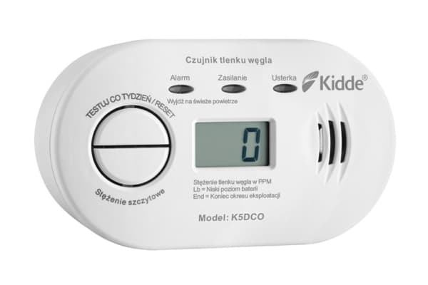 LCD-hiilimonoksidi-ilmaisin K5DCO Kidde Kidde