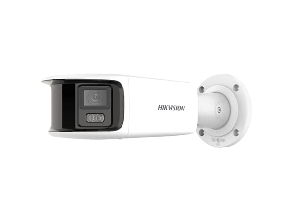 Hikvision Pro Series EasyIP 4.0 with ColorVu DS-2CD2T87G2P-LSU/SL - Nettverksovervåking / panoramakamera - kule - støvbestandig / vannbestandig - far Hvit
