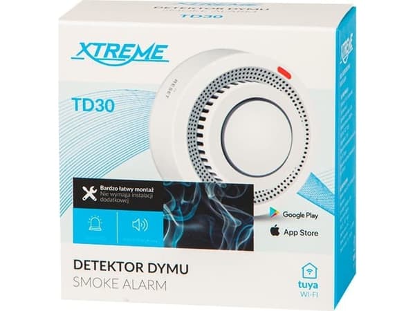 Blow 50-642 # Detektor røykvarsler td30 2xAAA wifi