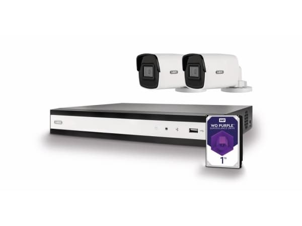 ABUS TVVR36422T - NVR + kamera(er) - kablet (LAN 10/100) - 4 kanaler - 1 x 1 TB - 2 kamera(er) - PS CMOS