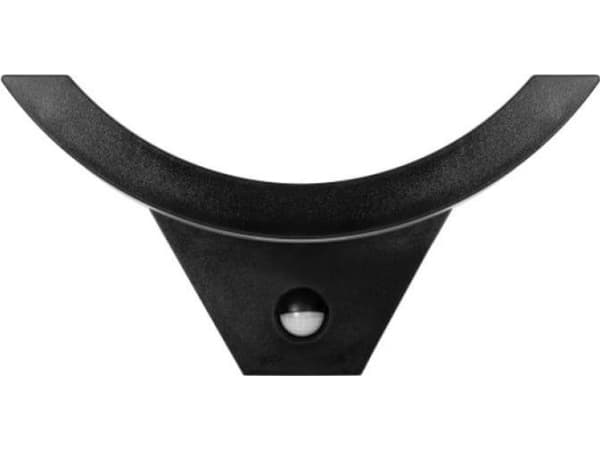 Orno SPINEL LED vegglampe 10W, hagearmatur med bevegelsessensor 140, 800lm, IP54, 4000K, IK10, svart, AD-OP-6119BLPMR4