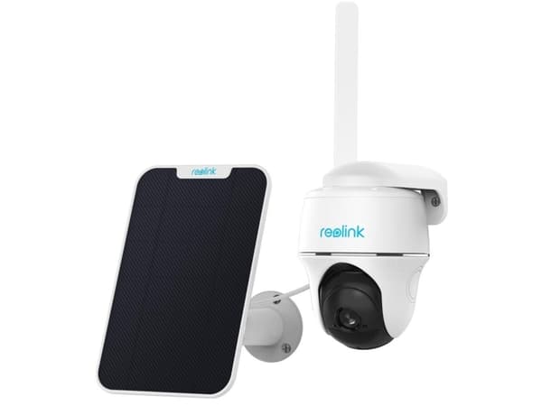 Reolink Go PT EXT 4G 2K, IP-sikkerhetskamera, Inne & Ute, Trådløs, Hvit, Kuppel, IP64 Hvit