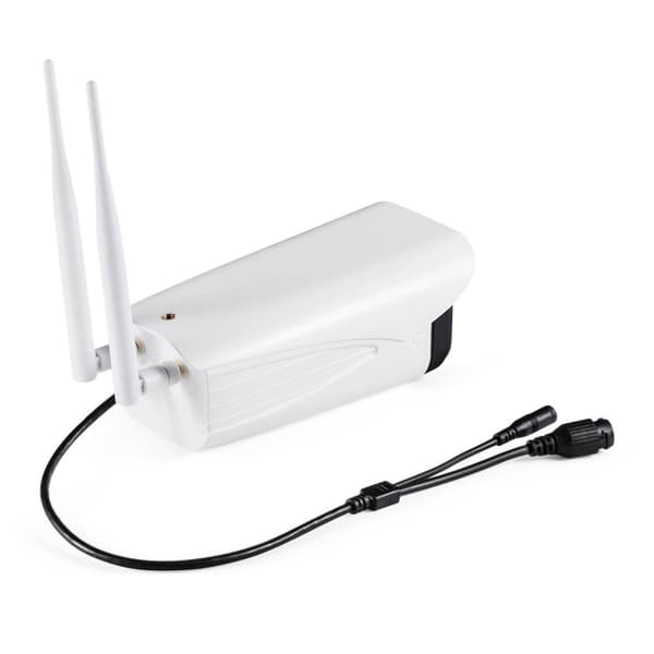 Utomhus Övervakningskamera, FullHD, 4G, högtalarlarm, 2-vägskommunikation, 20m IR mörkersyn, LED-strålkastare