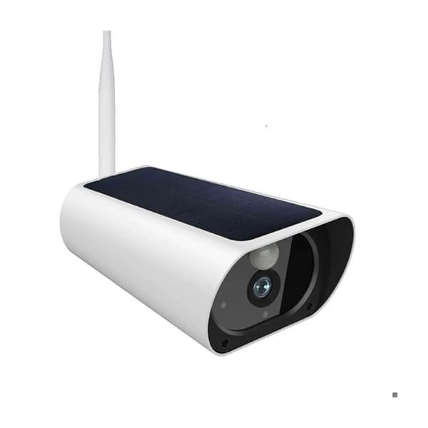 Vattentät säkerhetskamera med Wifi-solpanel och IP Zoom X