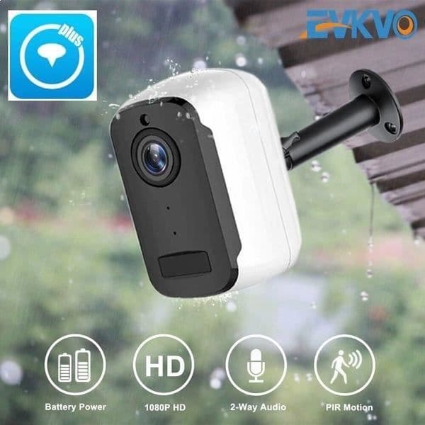 Övervakningskamera - Ej specificerad - 1080P - Nattseende - Wifi - Lång batteritid