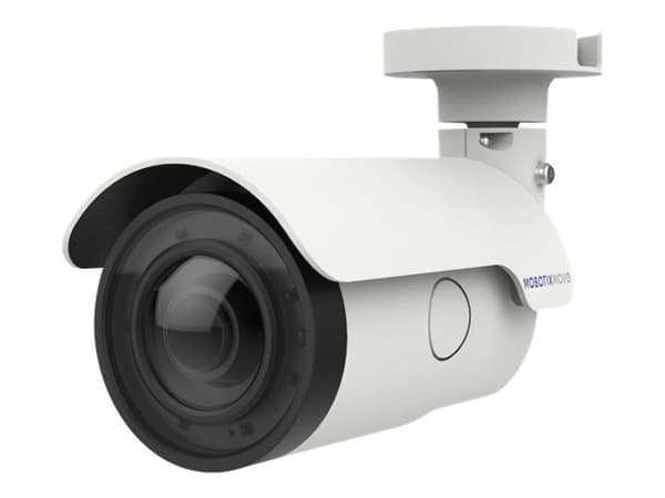 MOBOTIX MOVE VB-8-IR-VA - Nettverksovervåkingskamera - kule - utendørs, innendørs - hærverks- / værbestandig - farge (Dag og natt) - 8 MP - 3864 x 21 Sort, Hvit