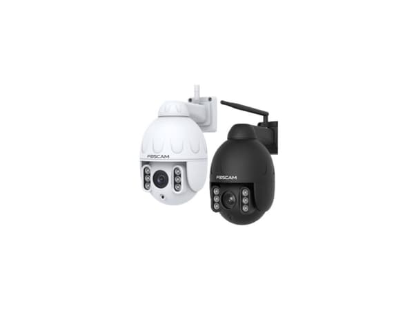 Foscam SD4 sikkerhetskamera [Utendørs, Super HD, Dual-Band WiFi, 4x optisk zoom med autofokus]
