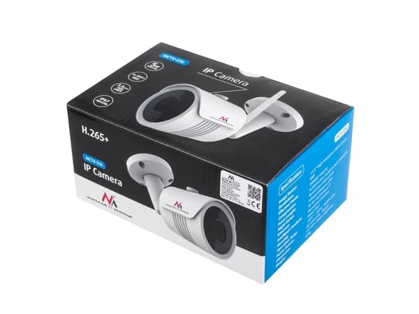 Maclean IP-kamera IPC WiFi 5MPx utomhus, horn, CMOS 1/2.5", H.264/H.264+/H.265/H.265+/JPEG/AVI, Onvif, MCTV-516