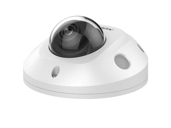 Hikvision DS-2CD2546G2-IWS, IP-säkerhetskamera, Utomhus, Kabel, Innertak/vägg, Vit, Kupol-formad