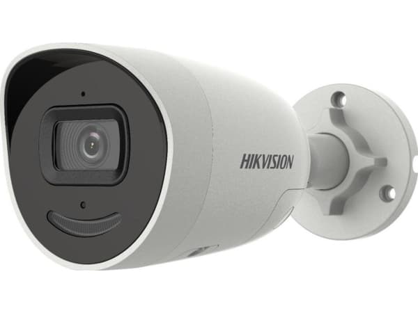 Hikvision Pro Series (All) DS-2CD2086G2-IU/SL - Nätverksövervakningskamera - kula - dammtät/vattentät - färg (Dag&Natt) - 8 MP - 3840 x 2160 - M12-mo