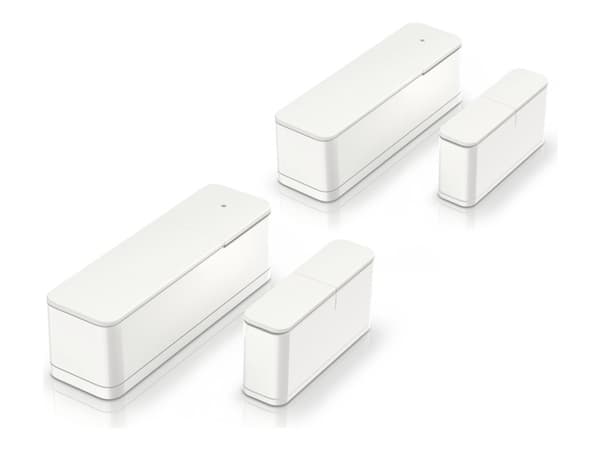 Bosch Smart Home Contact II Plus - Dør- og vindusensor - trådløs - ZigBee 3.0 - 2.4 - 2.4835 GHz - hvit (en pakke 2)