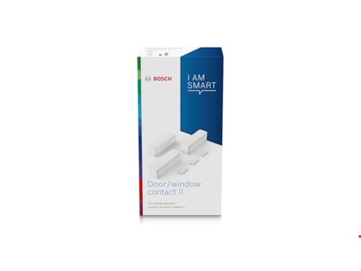 Bosch Smart Home Contact II - Dør- og vindusensor - trådløs - ZigBee 3.0 - 2.4 - 2.4835 GHz - hvit (en pakke 3)
