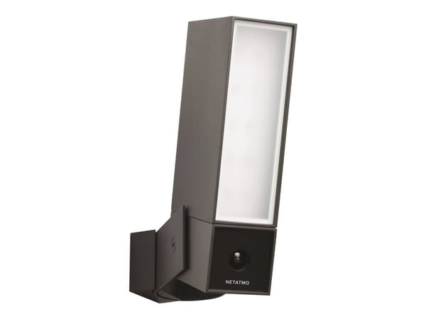 Netatmo Presence, IP-turvakamera, Ulkona, Langaton, FCC and CE, Seinä, Musta